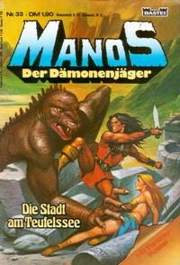 Cover Thumbnail for Manos (Bastei Verlag, 1983 series) #33