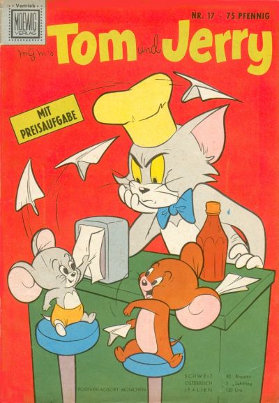 Cover for Tom und Jerry (Tessloff, 1959 series) #17