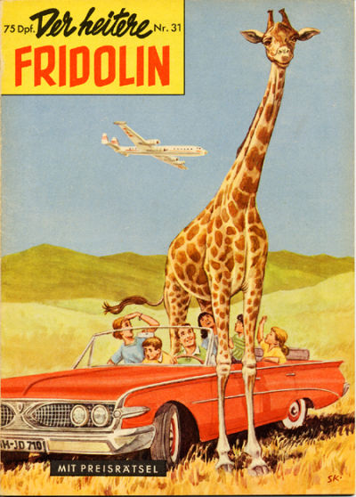 Cover for Der heitere Fridolin (Semrau, 1958 series) #31