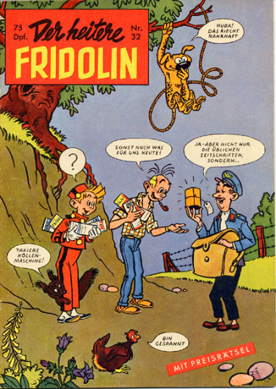 Cover for Der heitere Fridolin (Semrau, 1958 series) #32
