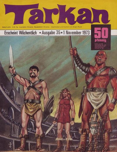 Cover for Tarkan (Simavi, 1973 series) #35