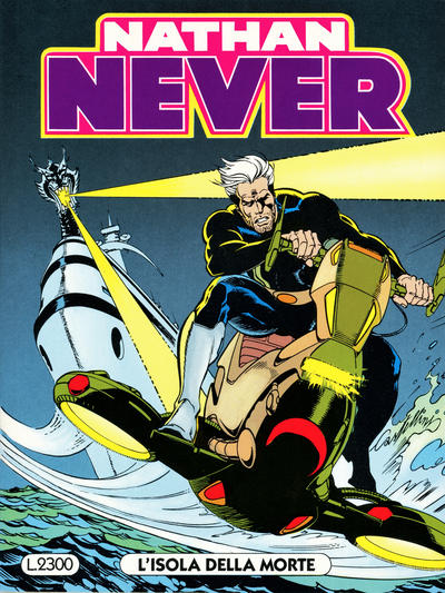 Cover for Nathan Never (Sergio Bonelli Editore, 1991 series) #4 - L'isola della morte