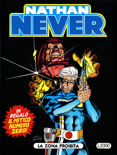 Cover for Nathan Never (Sergio Bonelli Editore, 1991 series) #7 - La zona proibita