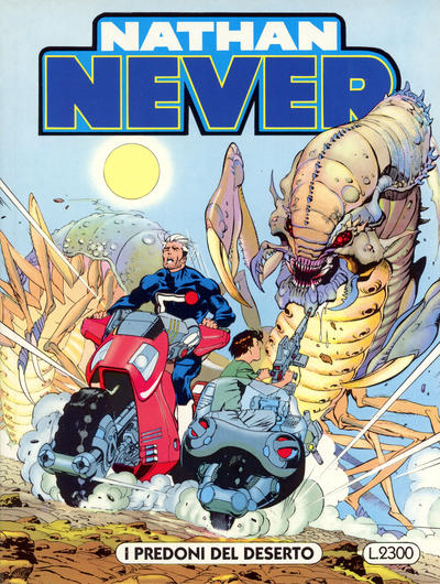 Cover for Nathan Never (Sergio Bonelli Editore, 1991 series) #15 - I predoni del deserto