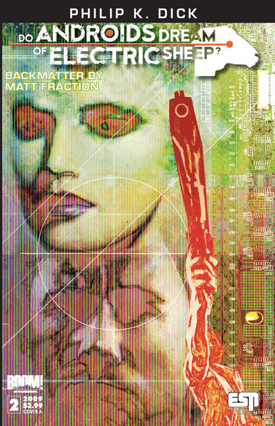 Cover for Do Androids Dream of Electric Sheep? (Boom! Studios, 2009 series) #2 [Cover A Bill Sienkiewicz]
