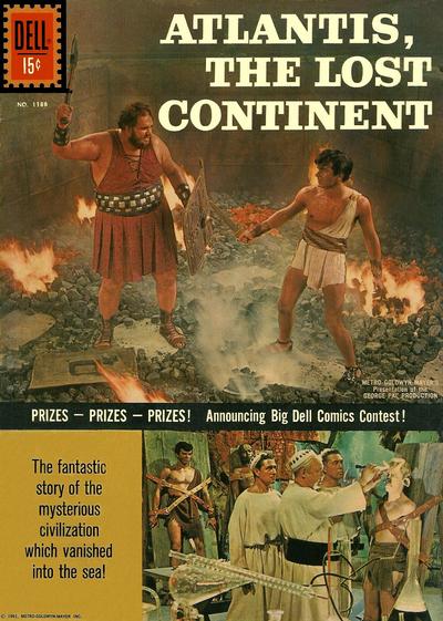Cover for Four Color (Dell, 1942 series) #1188 [ad] - Atlantis, the Lost Continent