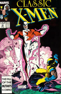 Cover Thumbnail for Classic X-Men (Marvel, 1986 series) #16 [Direct]