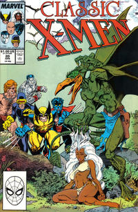 Cover Thumbnail for Classic X-Men (Marvel, 1986 series) #20 [Direct]