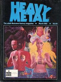 Cover for Heavy Metal Magazine (Heavy Metal, 1977 series) #v4#12 [Direct]