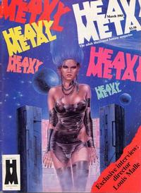 Cover for Heavy Metal Magazine (Heavy Metal, 1977 series) #v8#12