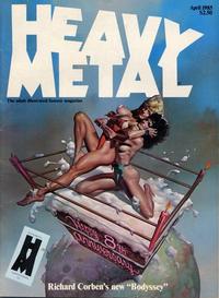 Cover for Heavy Metal Magazine (Heavy Metal, 1977 series) #v9#1
