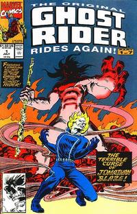 Cover Thumbnail for The Original Ghost Rider Rides Again (Marvel, 1991 series) #1 [Direct]