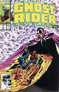 Cover Thumbnail for The Original Ghost Rider Rides Again (Marvel, 1991 series) #4 [Direct]