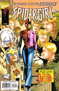 Cover for Spider-Girl (Marvel, 1998 series) #16 [Direct]