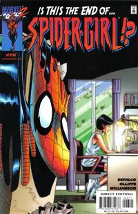 Cover for Spider-Girl (Marvel, 1998 series) #26 [Direct]