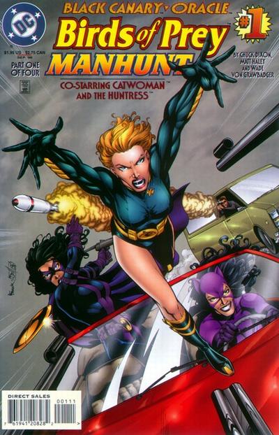 Cover for Birds of Prey: Manhunt (DC, 1996 series) #1