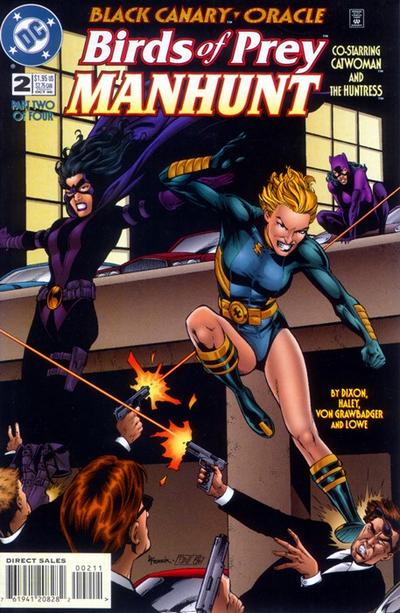 Cover for Birds of Prey: Manhunt (DC, 1996 series) #2
