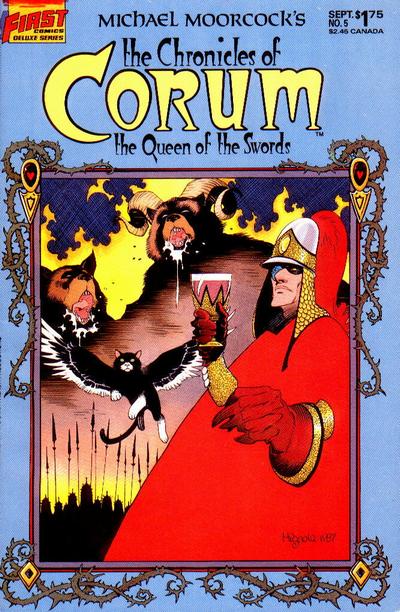 Cover for The Chronicles of Corum (First, 1987 series) #5