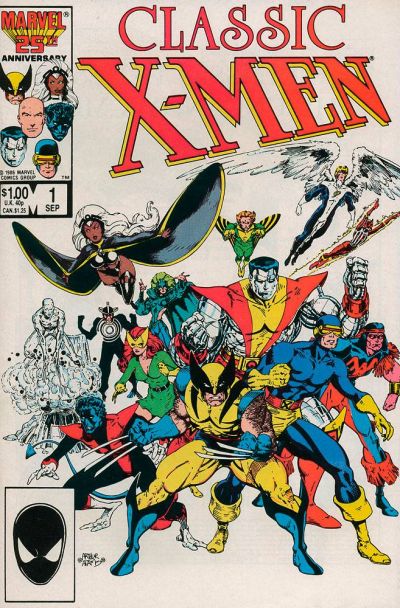 Cover for Classic X-Men (Marvel, 1986 series) #1 [Direct]