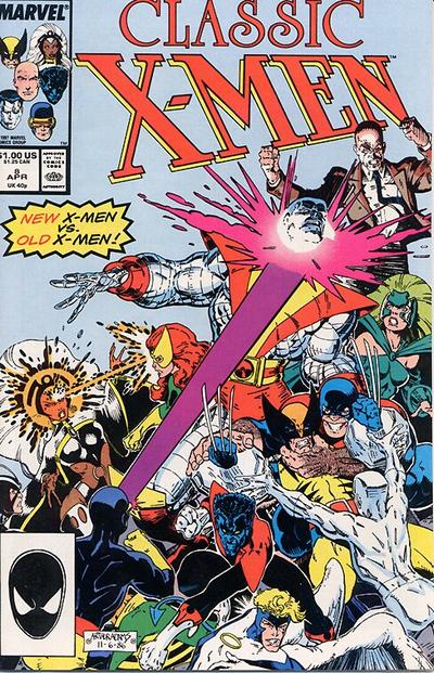Cover for Classic X-Men (Marvel, 1986 series) #8 [Direct]