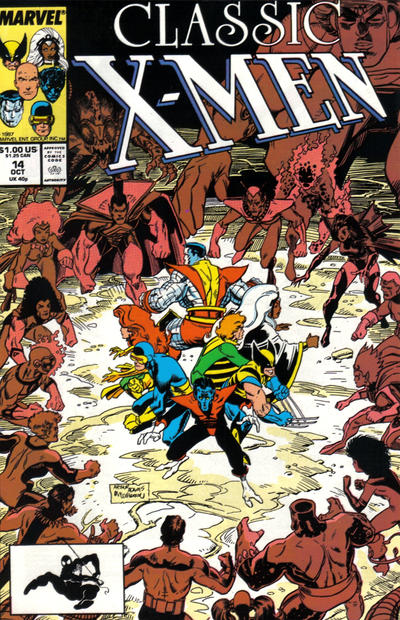 Cover for Classic X-Men (Marvel, 1986 series) #14 [Direct]