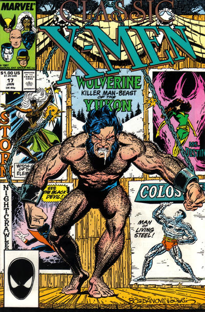 Cover for Classic X-Men (Marvel, 1986 series) #17 [Direct]