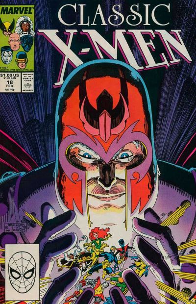Cover for Classic X-Men (Marvel, 1986 series) #18 [Direct]