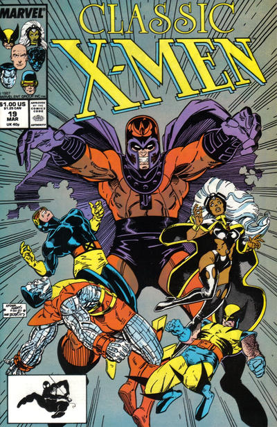Cover for Classic X-Men (Marvel, 1986 series) #19 [Direct]