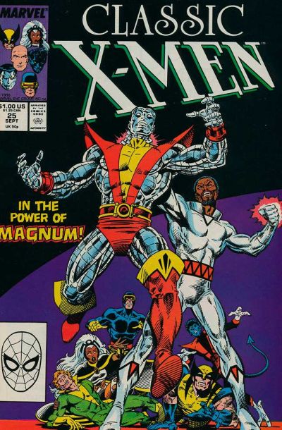 Cover for Classic X-Men (Marvel, 1986 series) #25 [Direct]