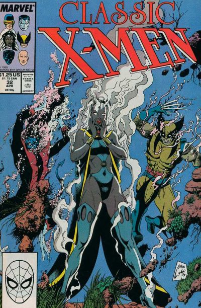 Cover for Classic X-Men (Marvel, 1986 series) #32 [Direct]