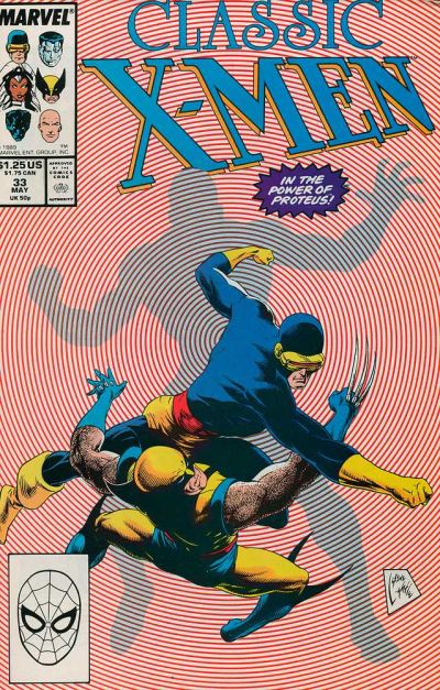 Cover for Classic X-Men (Marvel, 1986 series) #33 [Direct]