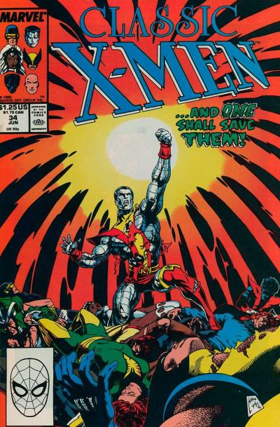 Cover for Classic X-Men (Marvel, 1986 series) #34 [Direct]