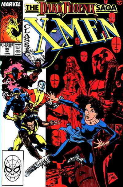 Cover for Classic X-Men (Marvel, 1986 series) #35 [Direct]