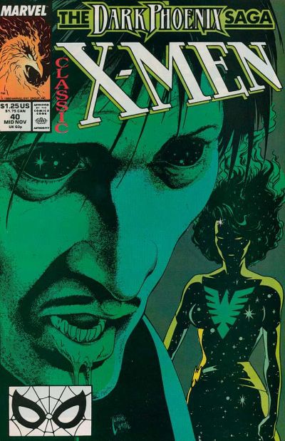 Cover for Classic X-Men (Marvel, 1986 series) #40 [Direct]