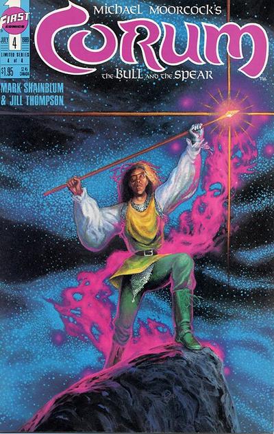 Cover for Corum: The Bull and the Spear (First, 1989 series) #4