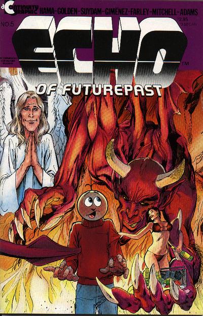 Cover for Echo of Futurepast (Continuity, 1984 series) #5