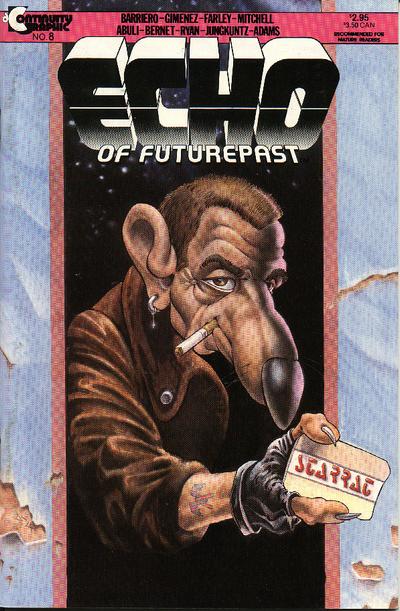 Cover for Echo of Futurepast (Continuity, 1984 series) #8