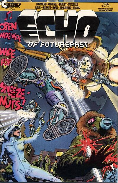 Cover for Echo of Futurepast (Continuity, 1984 series) #9