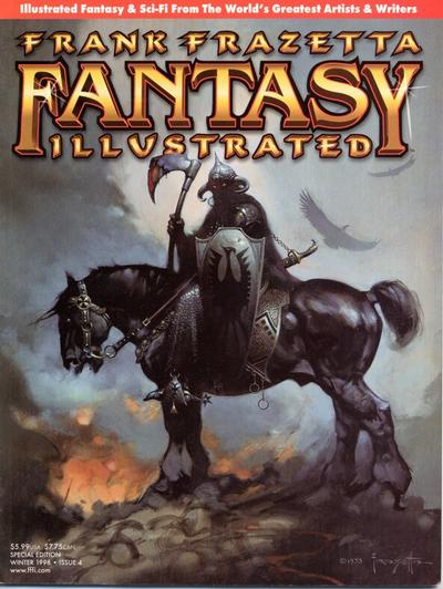 Cover for Frank Frazetta Fantasy Illustrated (Quantum Cat Entertainment, 1998 series) #4