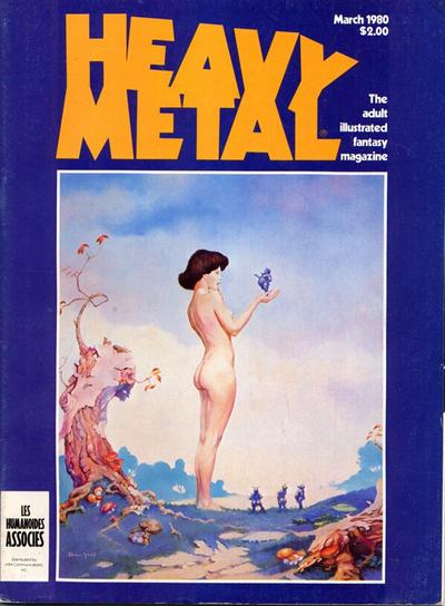 Cover for Heavy Metal Magazine (Heavy Metal, 1977 series) #v3#11 [Direct]