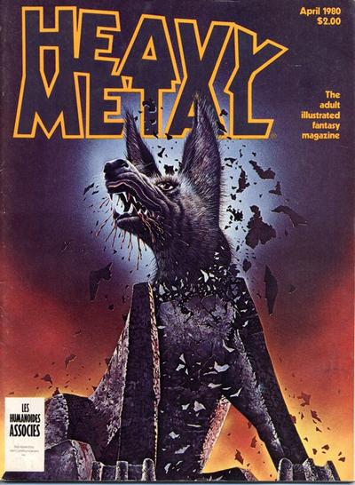Cover for Heavy Metal Magazine (Heavy Metal, 1977 series) #v4#1 [Direct]