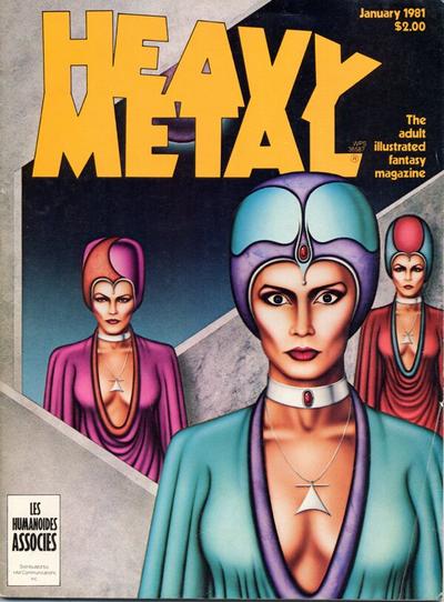 Cover for Heavy Metal Magazine (Heavy Metal, 1977 series) #v4#10 [Direct]