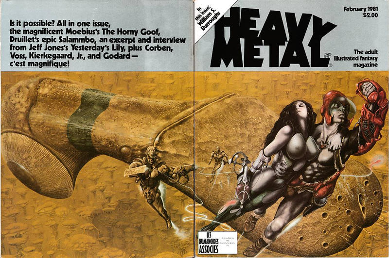 Cover for Heavy Metal Magazine (Heavy Metal, 1977 series) #v4#11 [Direct]