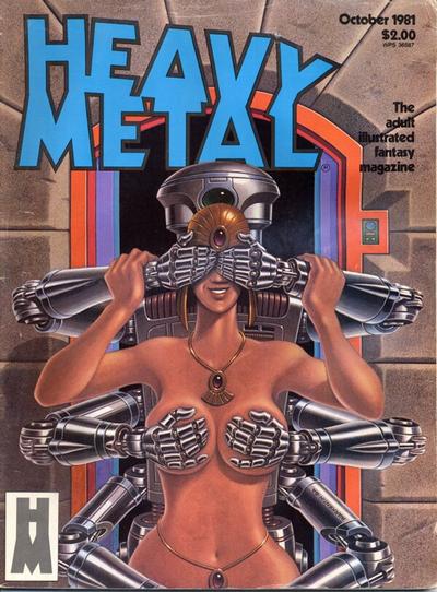 Cover for Heavy Metal Magazine (Heavy Metal, 1977 series) #v5#7 [Direct]
