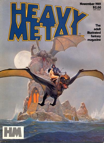 Cover for Heavy Metal Magazine (Heavy Metal, 1977 series) #v5#8 [Direct]