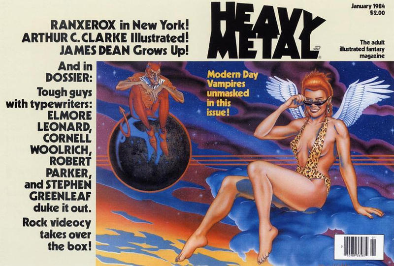 Cover for Heavy Metal Magazine (Heavy Metal, 1977 series) #v7#10