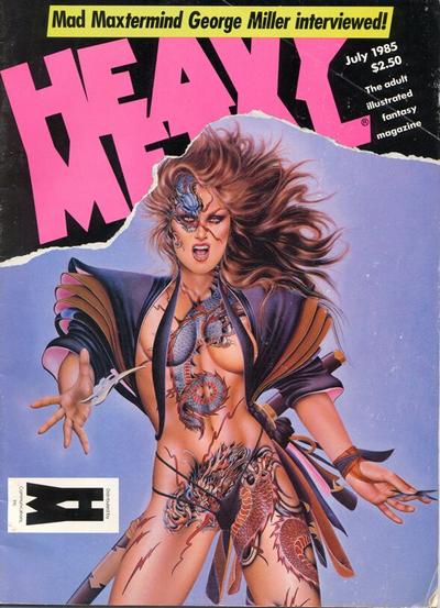 Cover for Heavy Metal Magazine (Heavy Metal, 1977 series) #v9#4