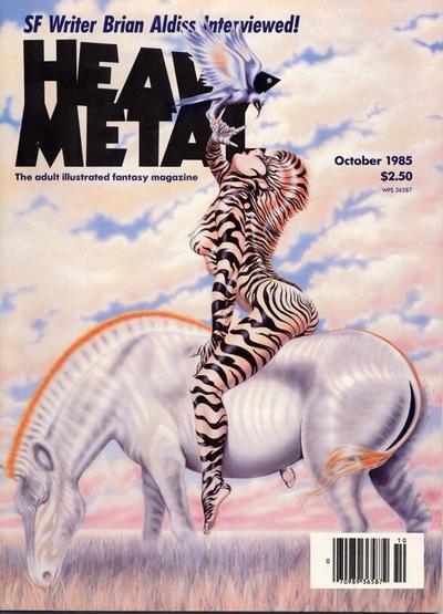 Cover for Heavy Metal Magazine (Heavy Metal, 1977 series) #v9#7 [Newsstand]
