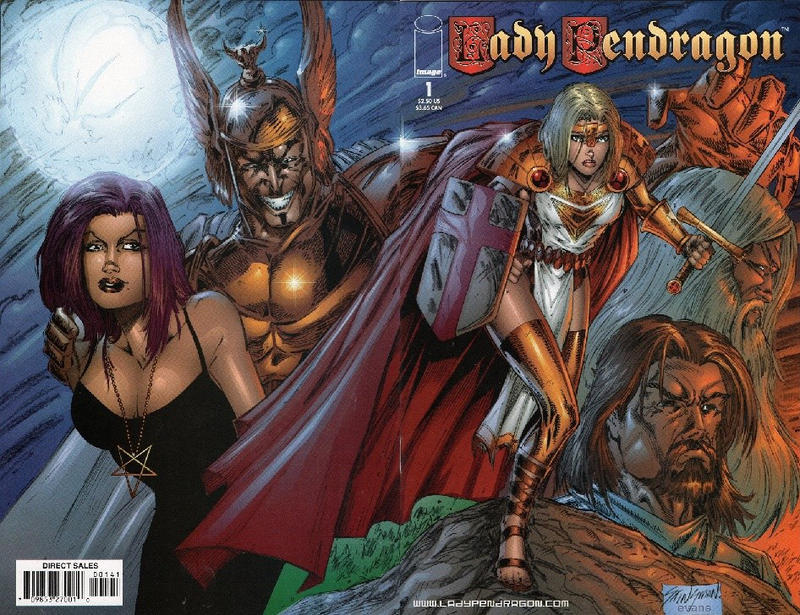 Cover for Lady Pendragon (Image, 1998 series) #1