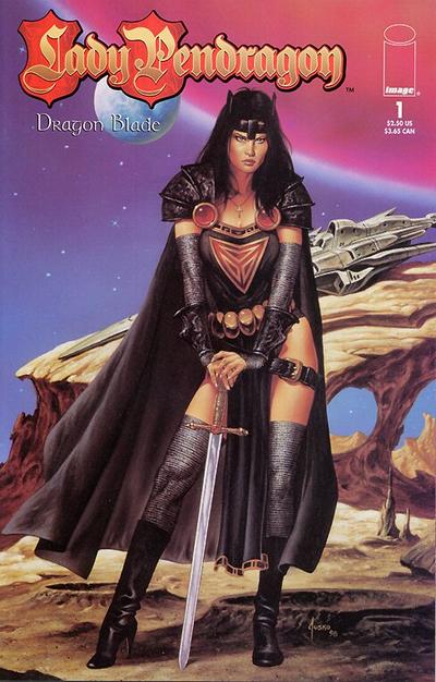 Cover for Lady Pendragon (Image, 1999 series) #1 [Jusko Cover]